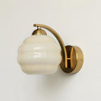 Modern Glass Wall Light With Warm LED Glow — Harbor Light Co.