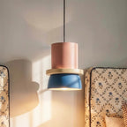 Modern Aluminum Two-Tone Pendant Light With Warm LED Glow — Harbor Light Co.