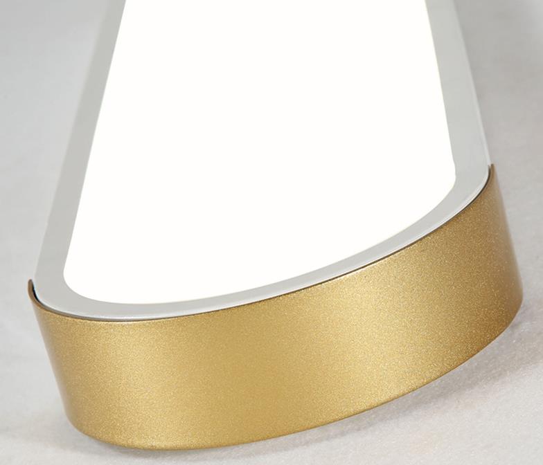 Modern Linear Metal Flush Mount Ceiling Light With Dimmable Remote — Harbor Light Co.