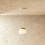 Minimalist Iron and Glass Pendant Light for Dining Room — Harbor Light Co.