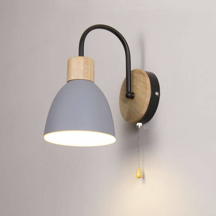 Scandinavian Iron Wall Sconce for Living Room — Harbor Light Co.