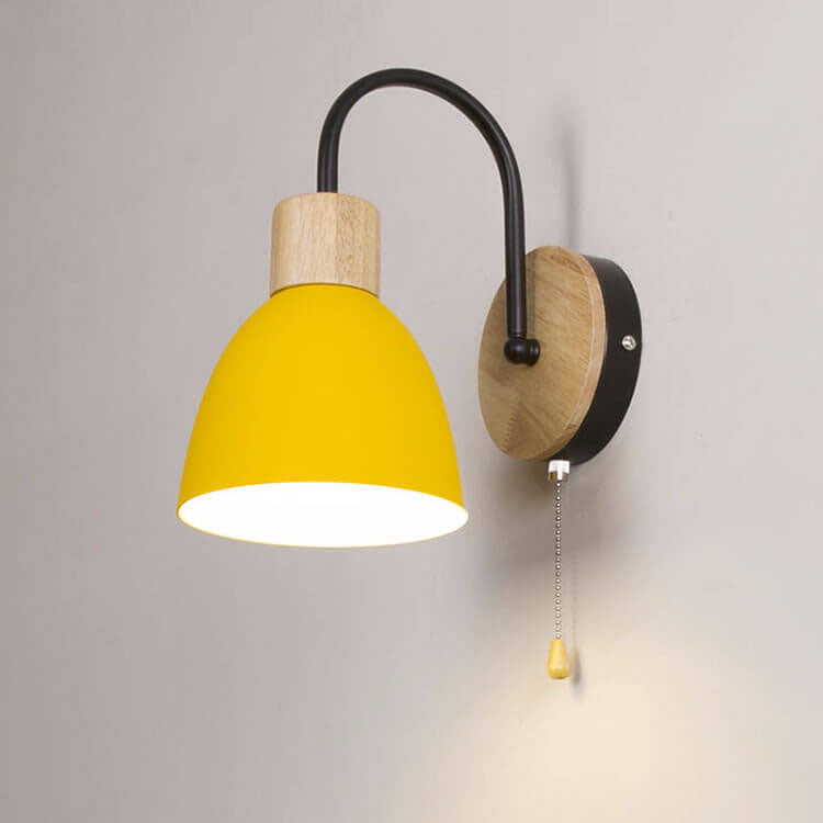 Scandinavian Iron Wall Sconce for Living Room in Black — Harbor Light Co.