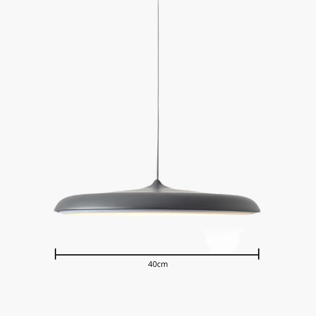Scandinavian Slim Disc Pendant Light LED Light for Dining Table