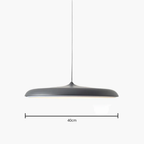 Scandinavian Slim Disc Pendant Light LED Light for Dining Table