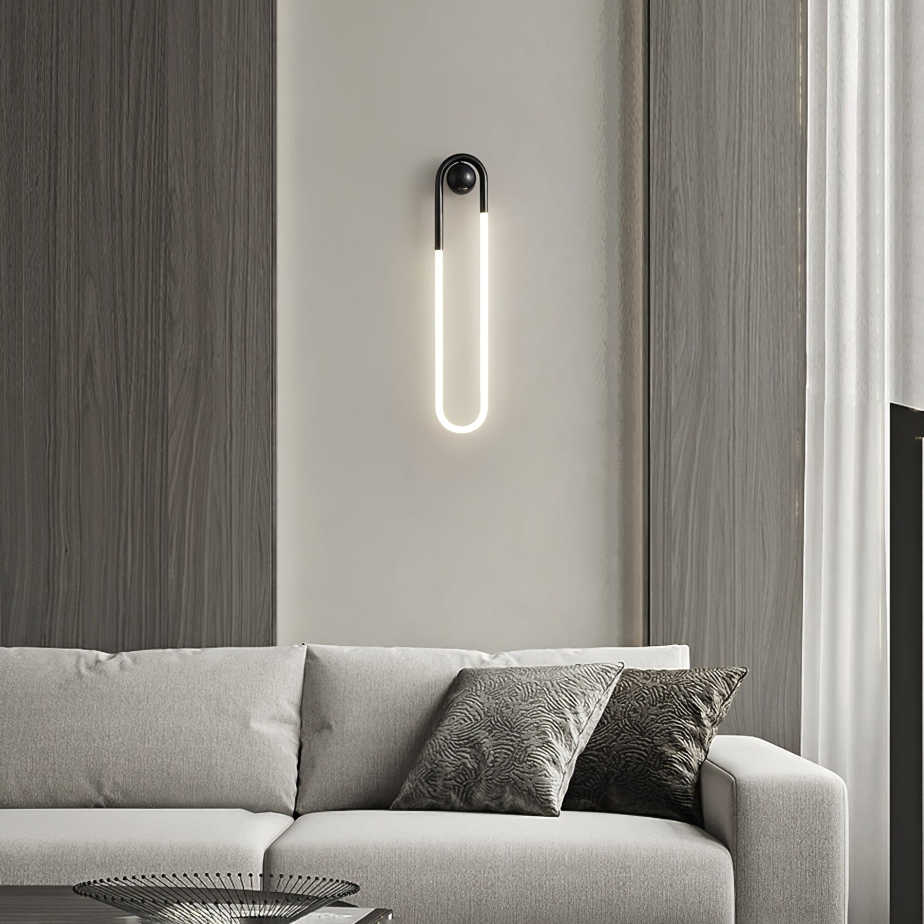 Modern Brass Wall Light for Living Room and Bedroom — Harbor Light Co.