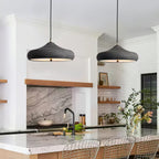 Modern Iron Pendant Light With Warm LED Glow for Dining Room — Harbor Light Co.