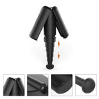 Portable Telescopic Seat Stick Mini Folding Stool Lightweight Collapsible Pocket Chair for Queues Hiking Concerts and Camping