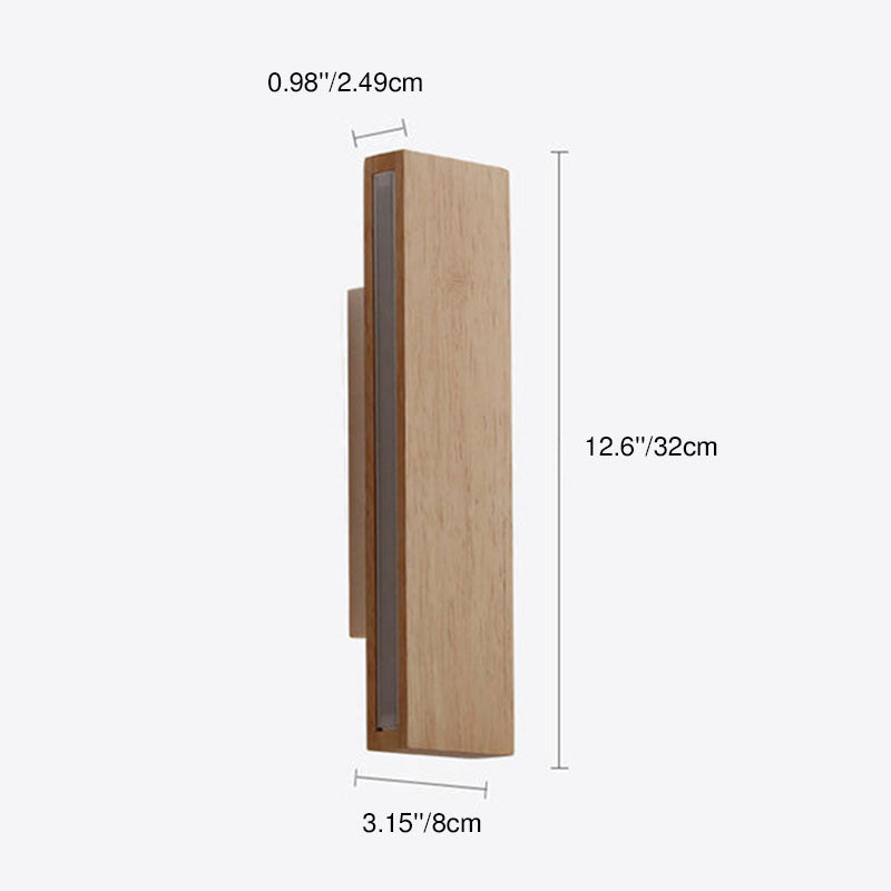 Scandinavian Wood Wall Sconce for Living Room and Bedroom — Harbor Light Co.