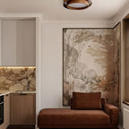 Modern Wood Flush Mount Ceiling Light for Living Room and Bedroom — Harbor Light Co.