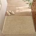 Indoor Door Mat Scandinavian Woven Polypropylene Entryway Rug Water Resistant Machine Washable Entrance Mat