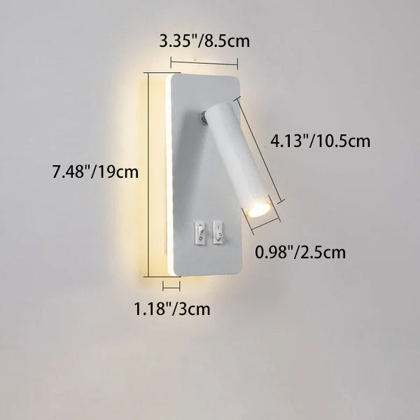 Modern Metal Wall Sconce for Bedroom and Living Room — Harbor Light Co.