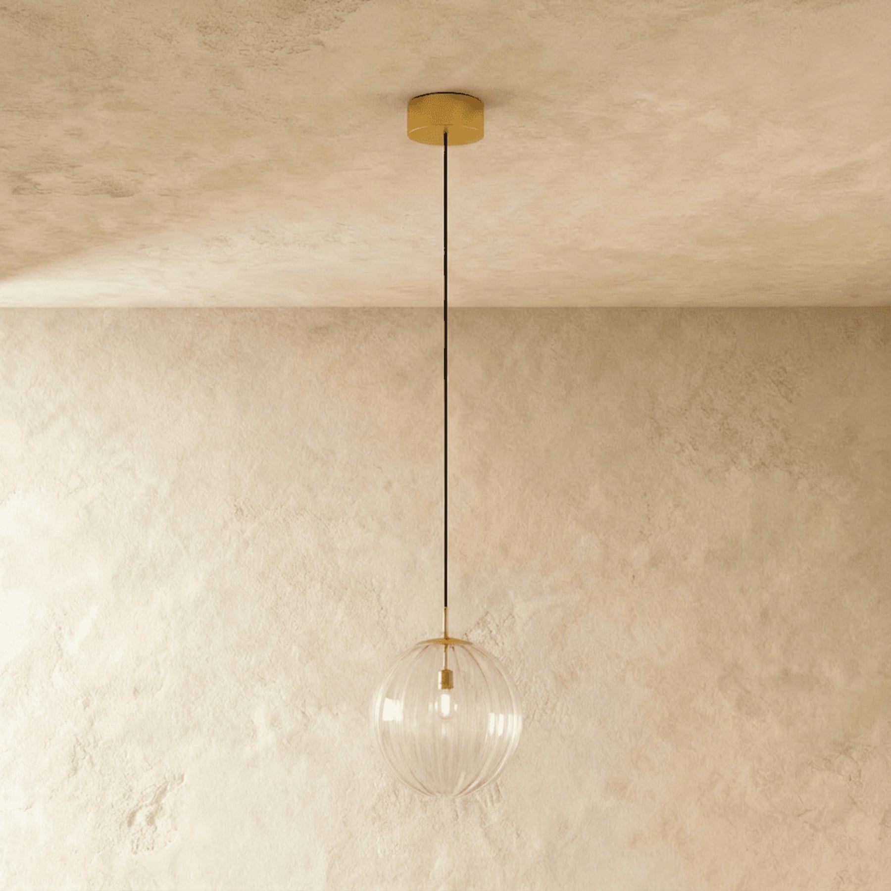 Modern Glass Pendant Light With Warm LED Glow for Dining Room in Warm White (3000K) — Harbor Light Co.