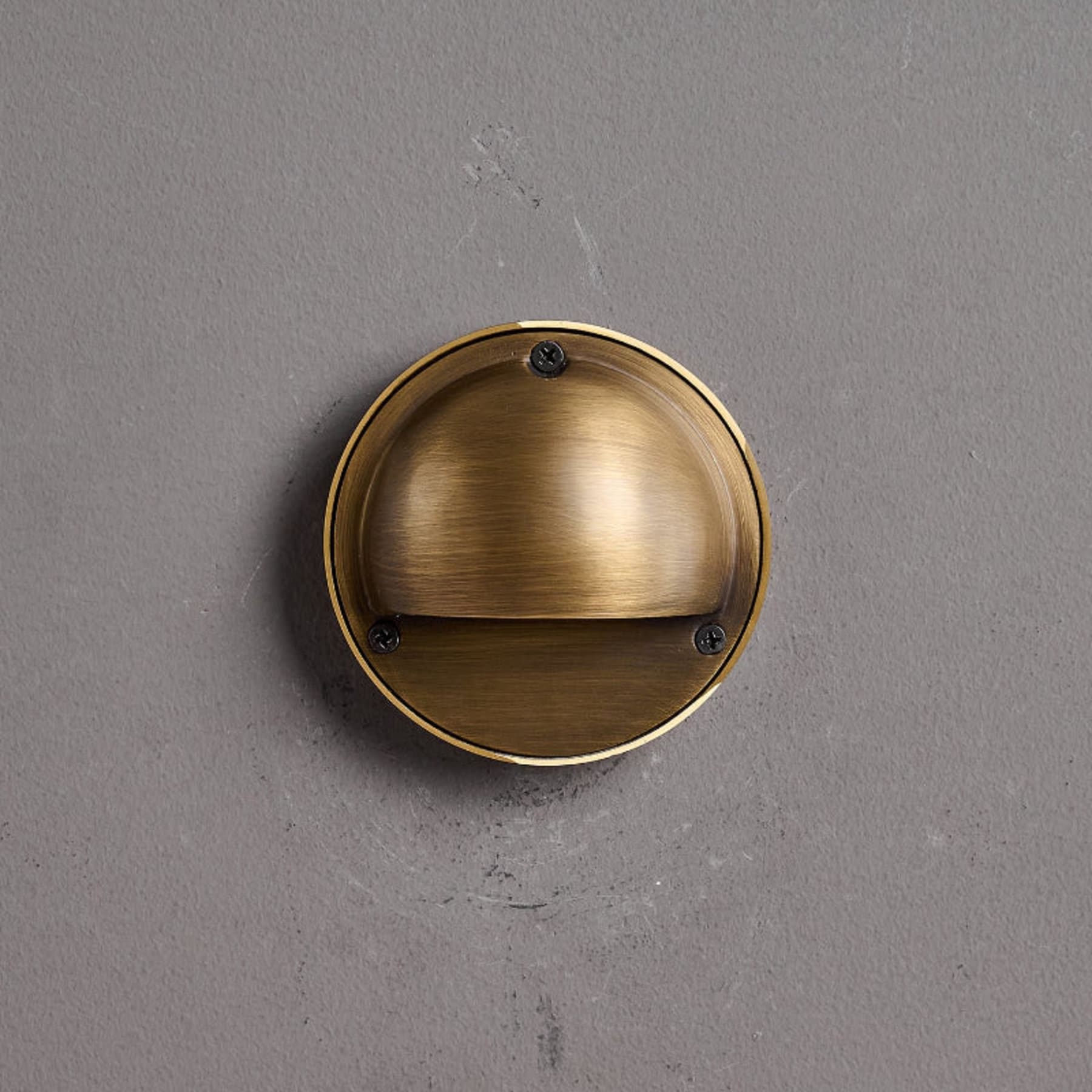 Modern Copper Wall Light With Tri-Color Glow — Harbor Light Co.