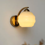 Modern Glass Wall Light With Warm LED Glow — Harbor Light Co.
