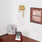 Modern Brass Wall Light for Living Room and Bedroom — Harbor Light Co.