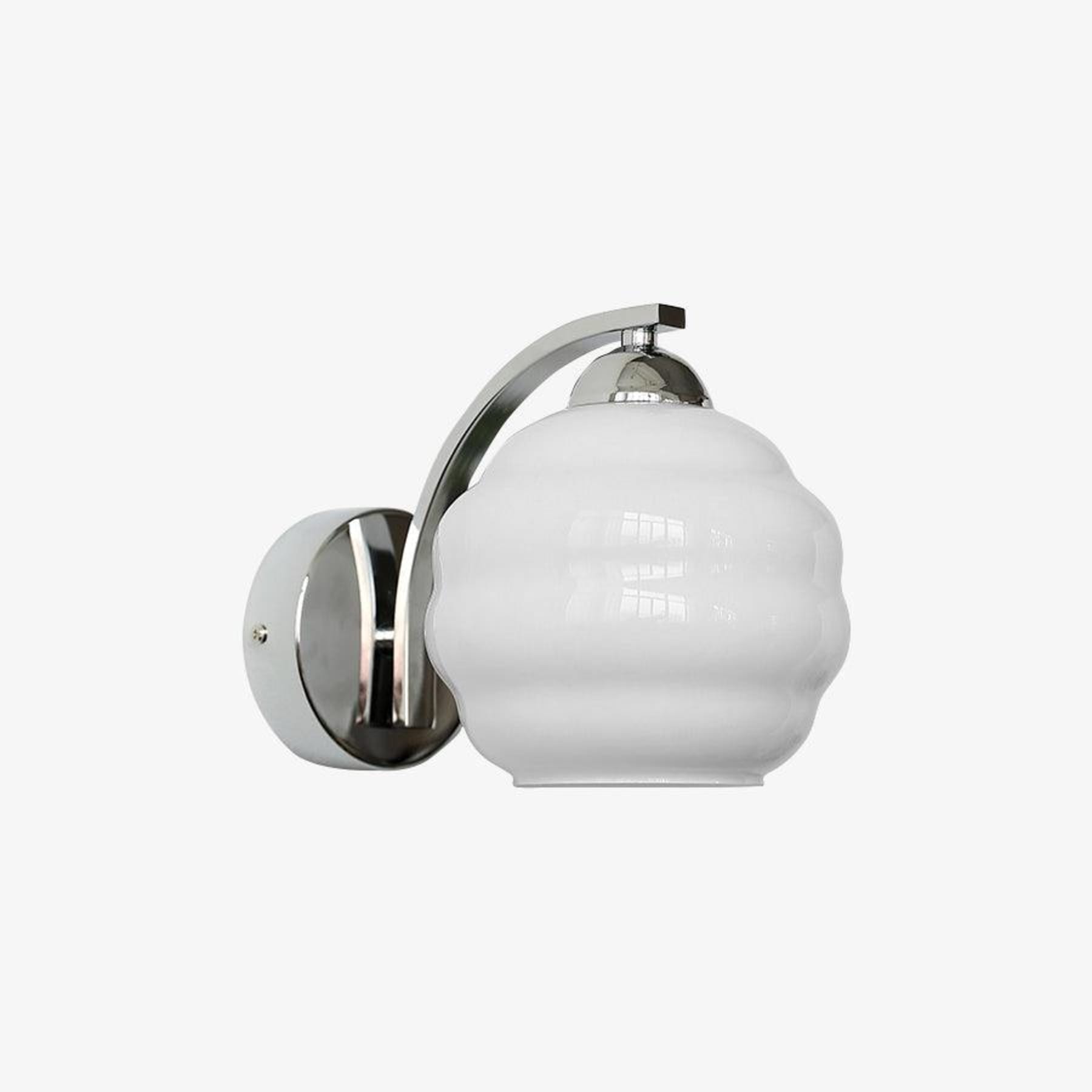 Modern Glass Wall Light With Warm LED Glow — Harbor Light Co.