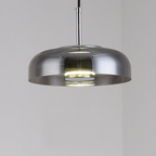 Glass Dining Room Pendant Light with Dimmable LED Light