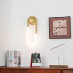 Modern Brass Wall Light for Living Room and Bedroom — Harbor Light Co.