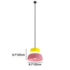 Modern Aluminum Two-Tone Pendant Light With Warm LED Glow — Harbor Light Co.