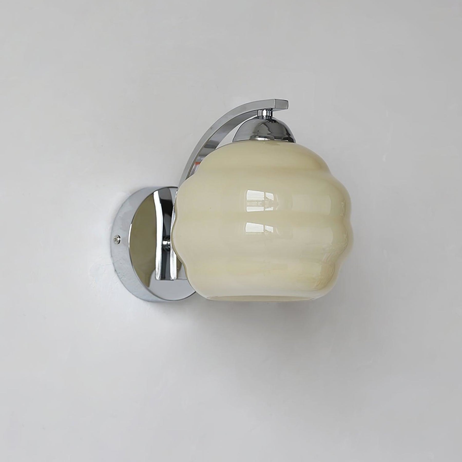 Modern Glass Wall Light With Warm LED Glow — Harbor Light Co.