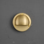 Modern Copper Wall Light With Tri-Color Glow — Harbor Light Co.