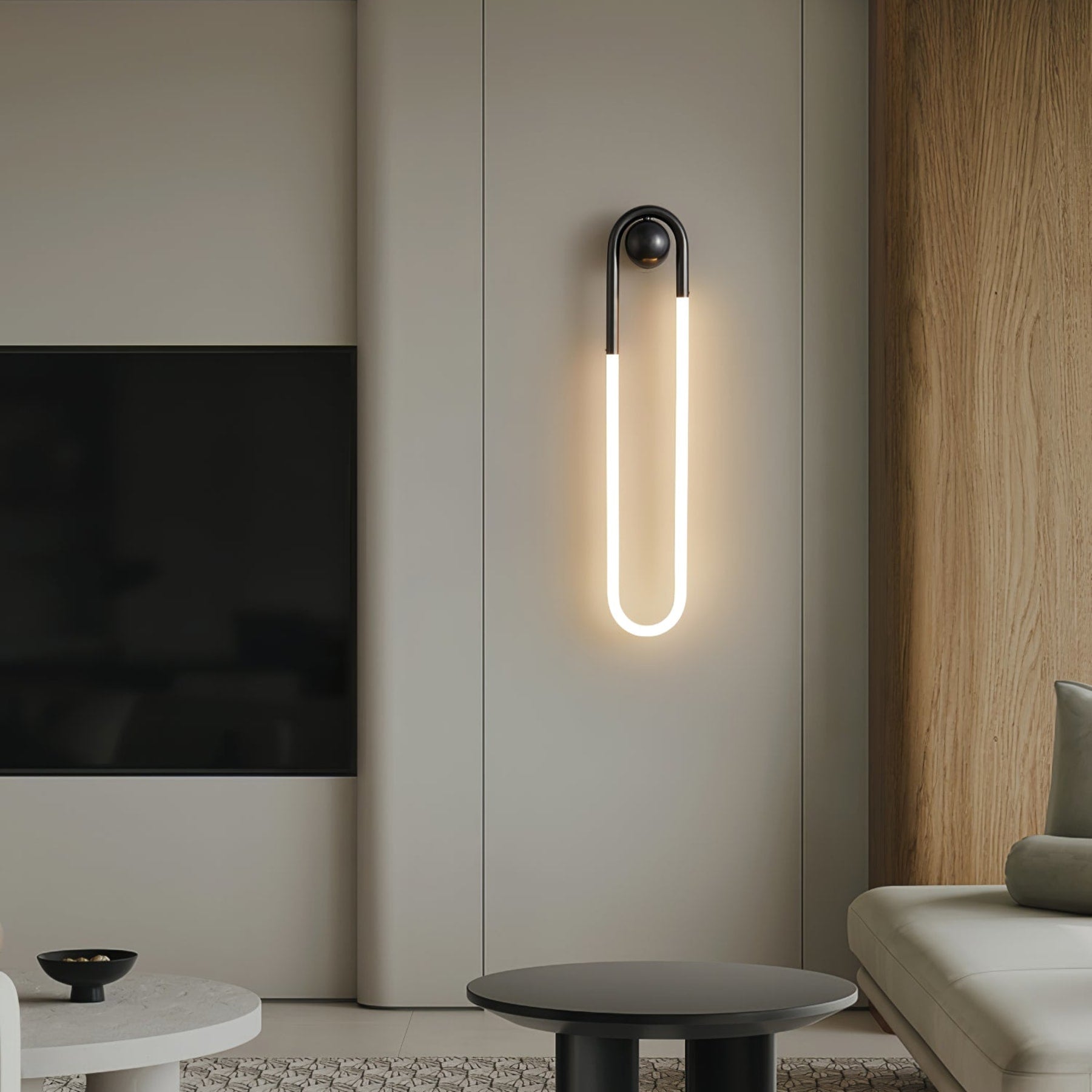 Modern Brass Wall Light for Living Room and Bedroom — Harbor Light Co.
