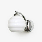 Modern Glass Wall Light With Warm LED Glow — Harbor Light Co.