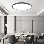Modern Round Flush Mount LED Ceiling Light with Slim Profile