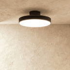 Modern Iron Semi-Flush Mount Ceiling Light for Living Room — Harbor Light Co.