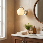Modern Glass Wall Light With Warm LED Glow — Harbor Light Co.