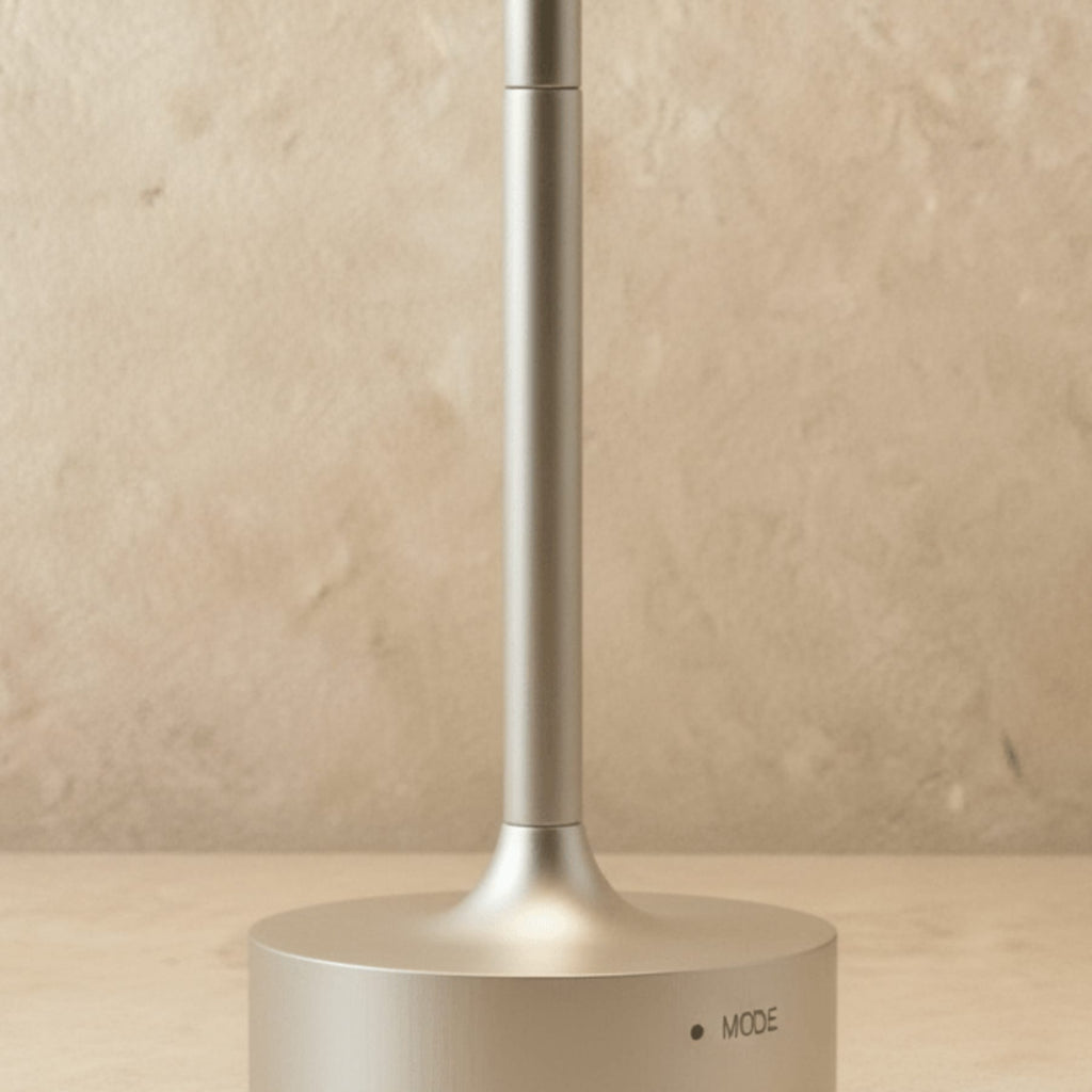 Modern Metal Rechargeable Table Lamp With USB Charging — Harbor Light Co.