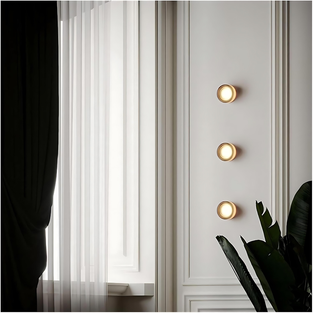 Modern Glass Wall Sconce for Living Room — Harbor Light Co.