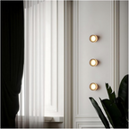 Modern Glass Wall Sconce for Living Room — Harbor Light Co.