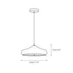 Modern Iron Pendant Light With Warm LED Glow for Dining Room — Harbor Light Co.
