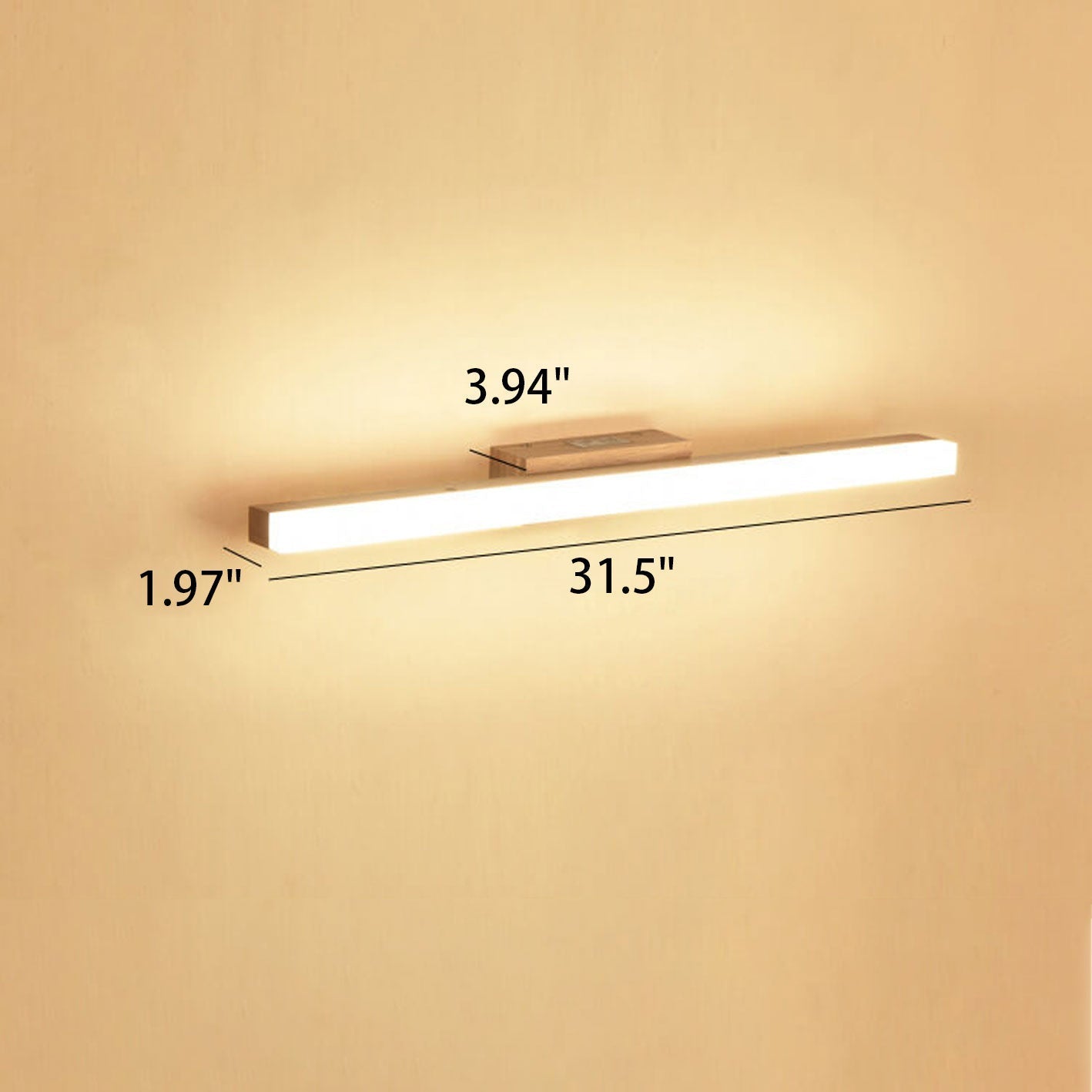 Modern Wood Wall Sconce for Hallway and Living Room — Harbor Light Co.