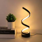 Modern Aluminum USB Table Lamp With Adjustable Light — Harbor Light Co.