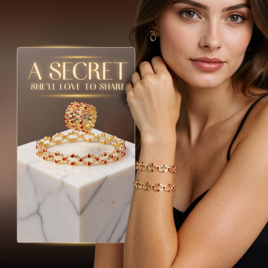 Foldable Zirconia Ring to Bracelet Convertible Jewelry with Expandable Band