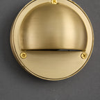 Modern Copper Wall Light With Tri-Color Glow — Harbor Light Co.