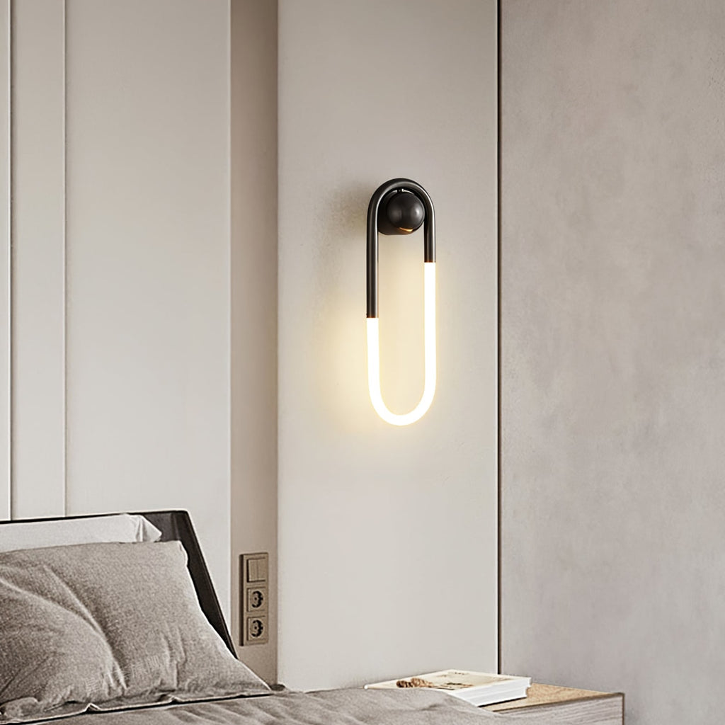 Modern Brass Wall Light for Living Room and Bedroom — Harbor Light Co.