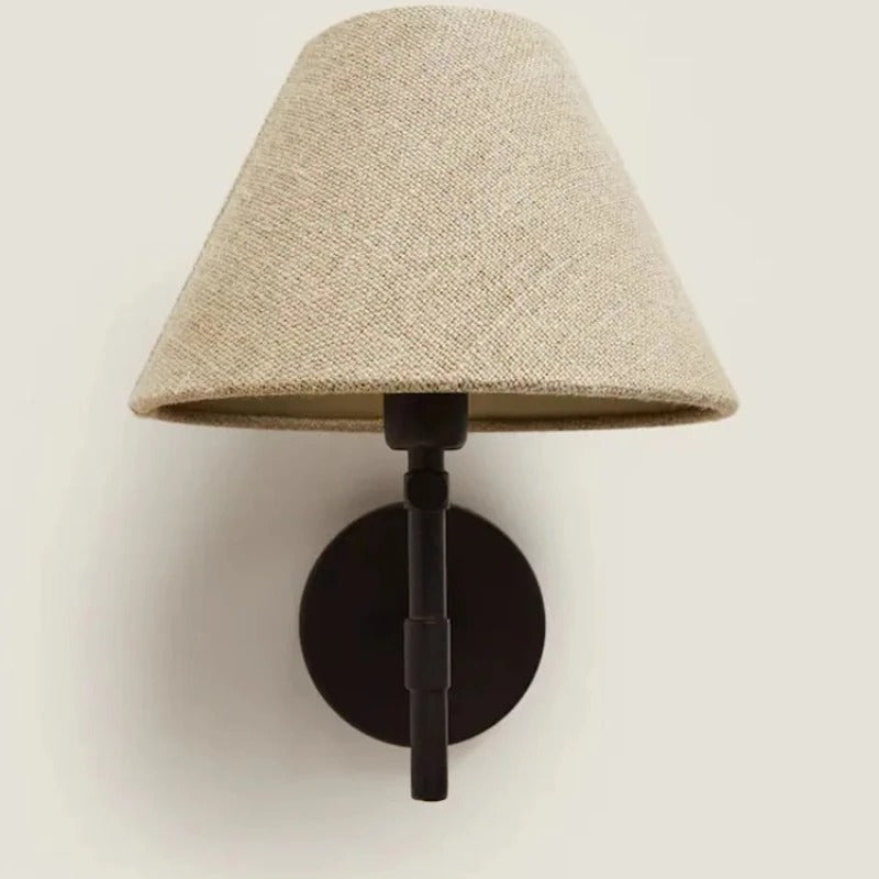 Modern Linen Wall Sconce for Living Room and Bedroom — Harbor Light Co.