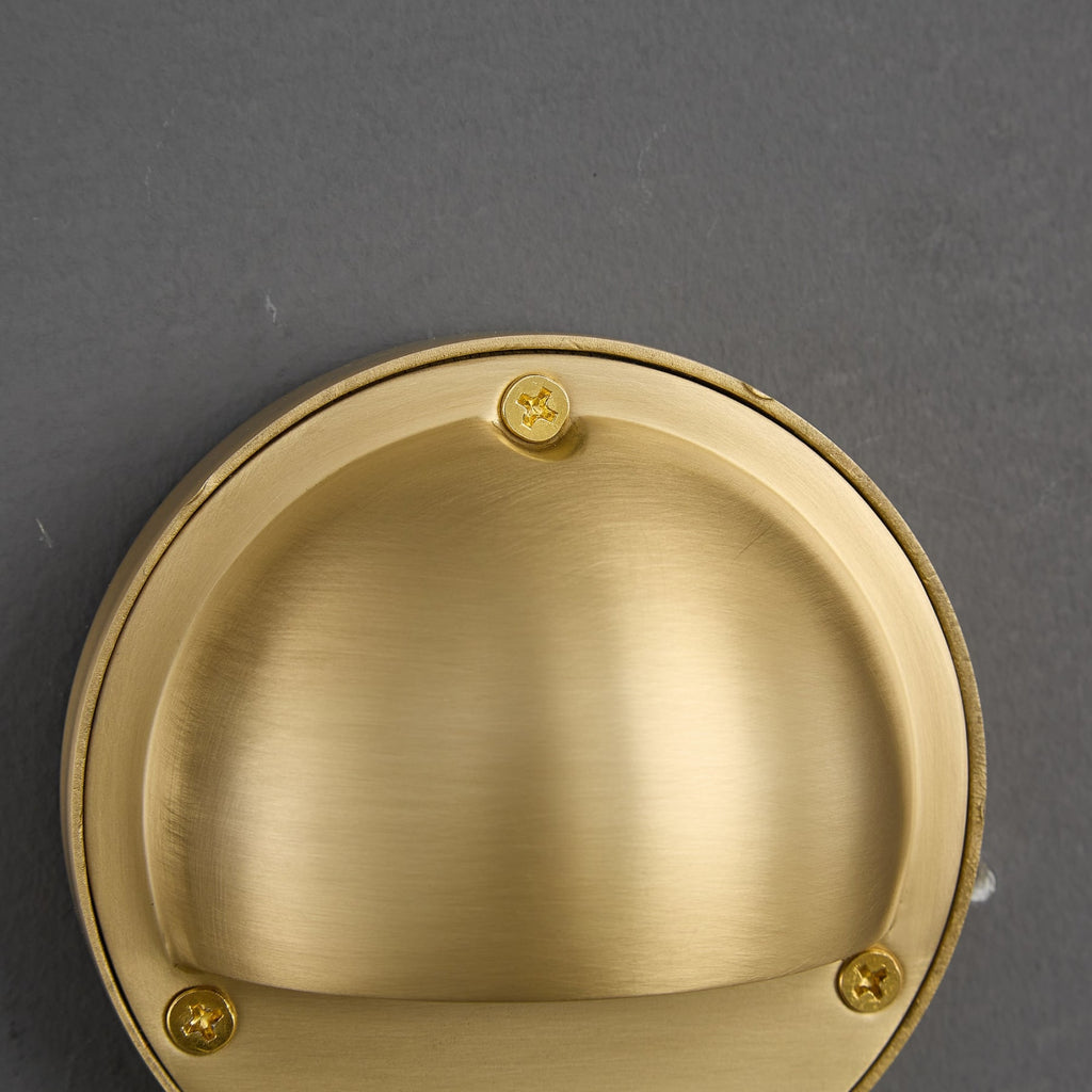 Modern Copper Wall Light With Tri-Color Glow — Harbor Light Co.