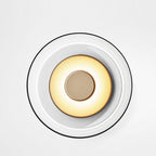 Glass Dining Room Pendant Light with Dimmable LED Light