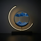 Sand Art Table Lamp LED Light with Remote Control