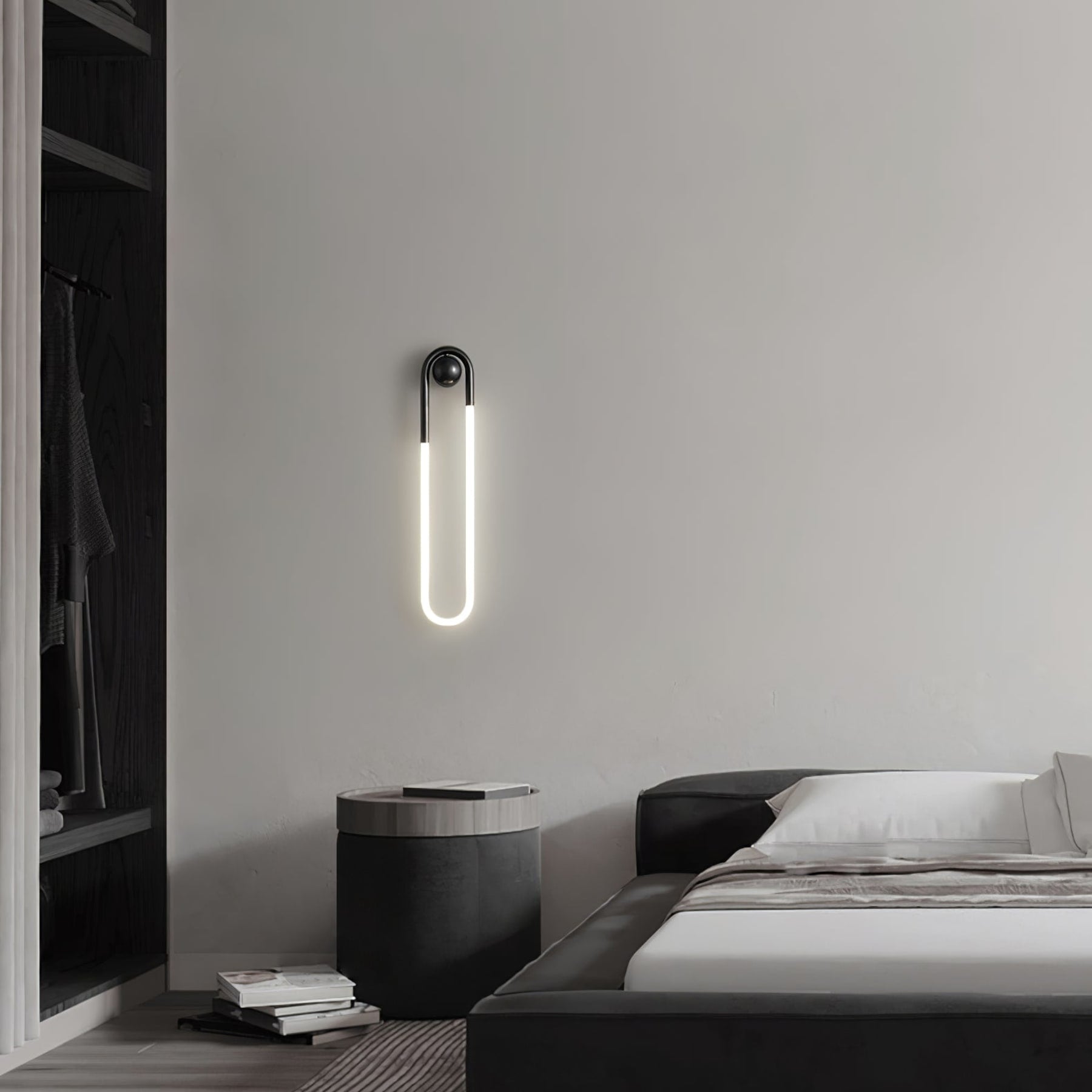 Modern Brass Wall Light for Living Room and Bedroom — Harbor Light Co.