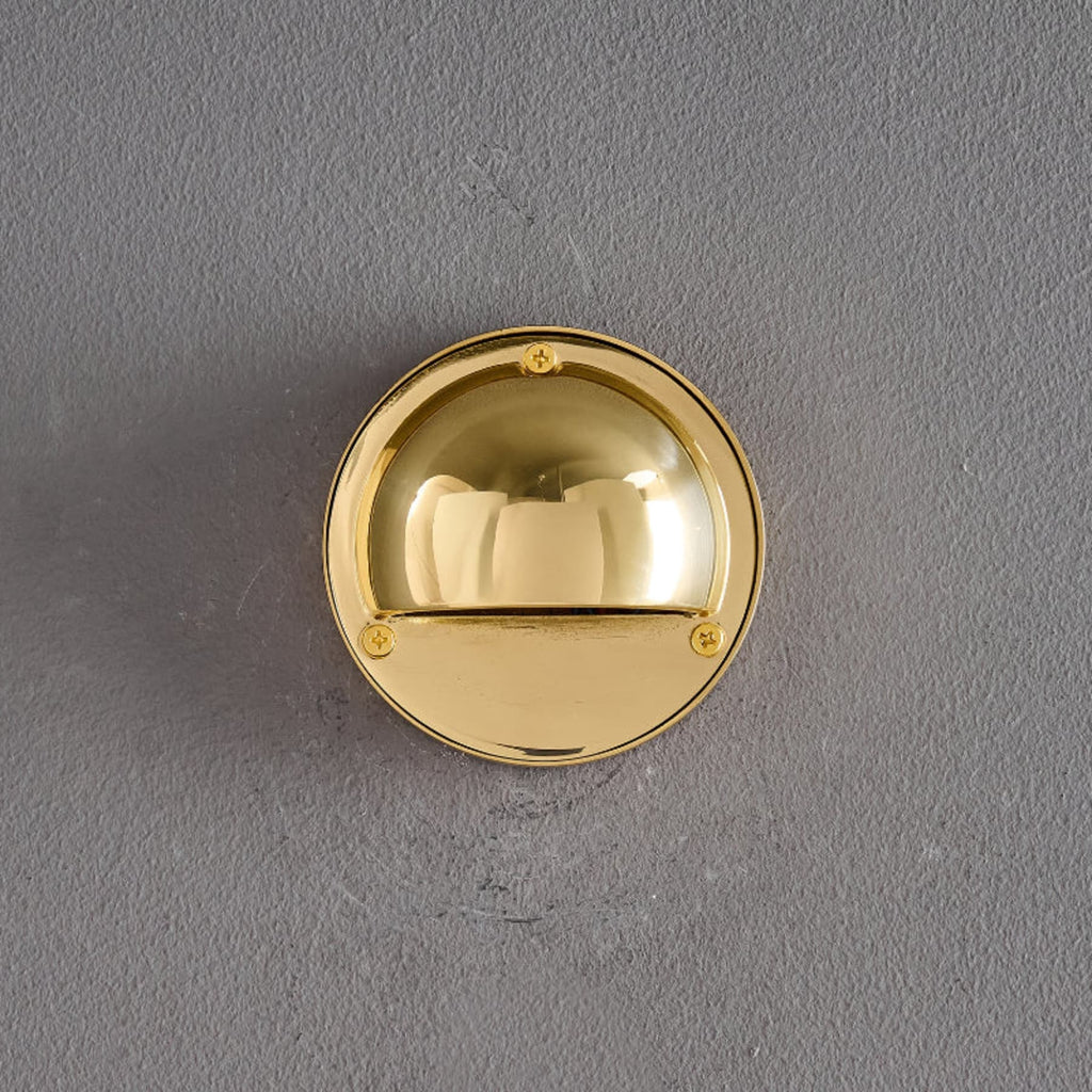 Modern Copper Wall Light With Tri-Color Glow — Harbor Light Co.