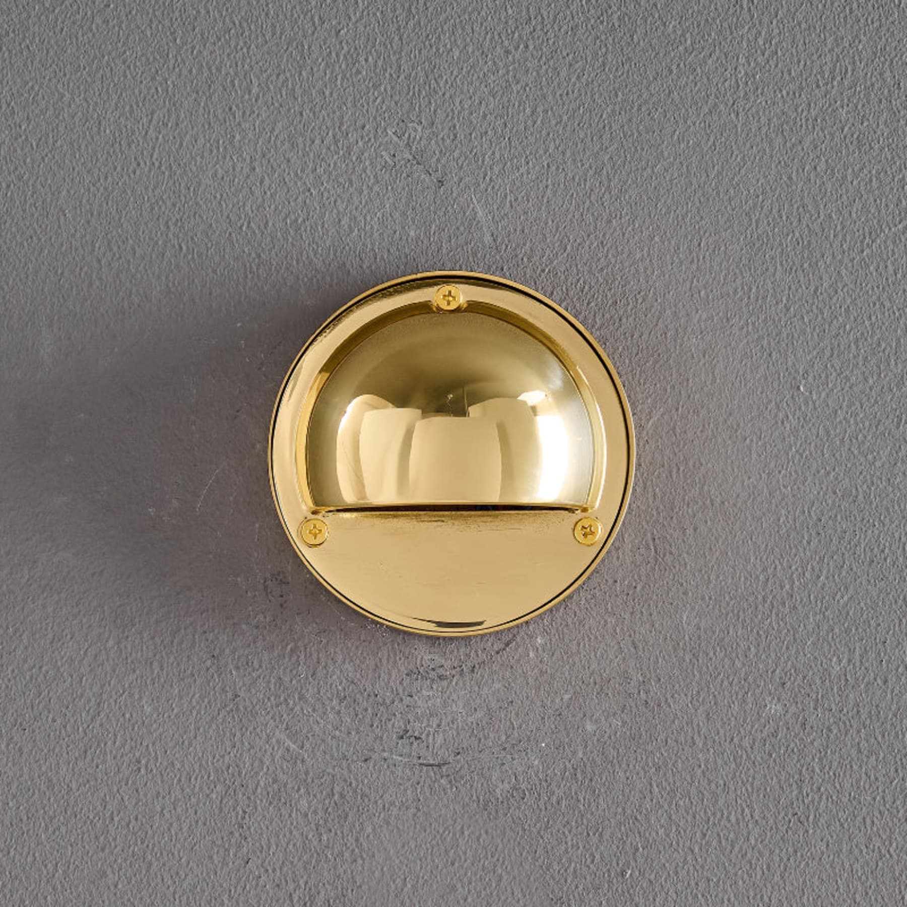 Modern Copper Wall Light With Tri-Color Glow — Harbor Light Co.