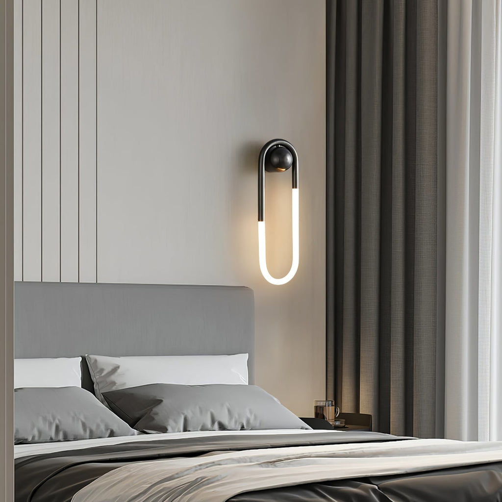 Modern Brass Wall Light for Living Room and Bedroom — Harbor Light Co.