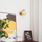 Modern Glass Wall Light With Warm LED Glow — Harbor Light Co.