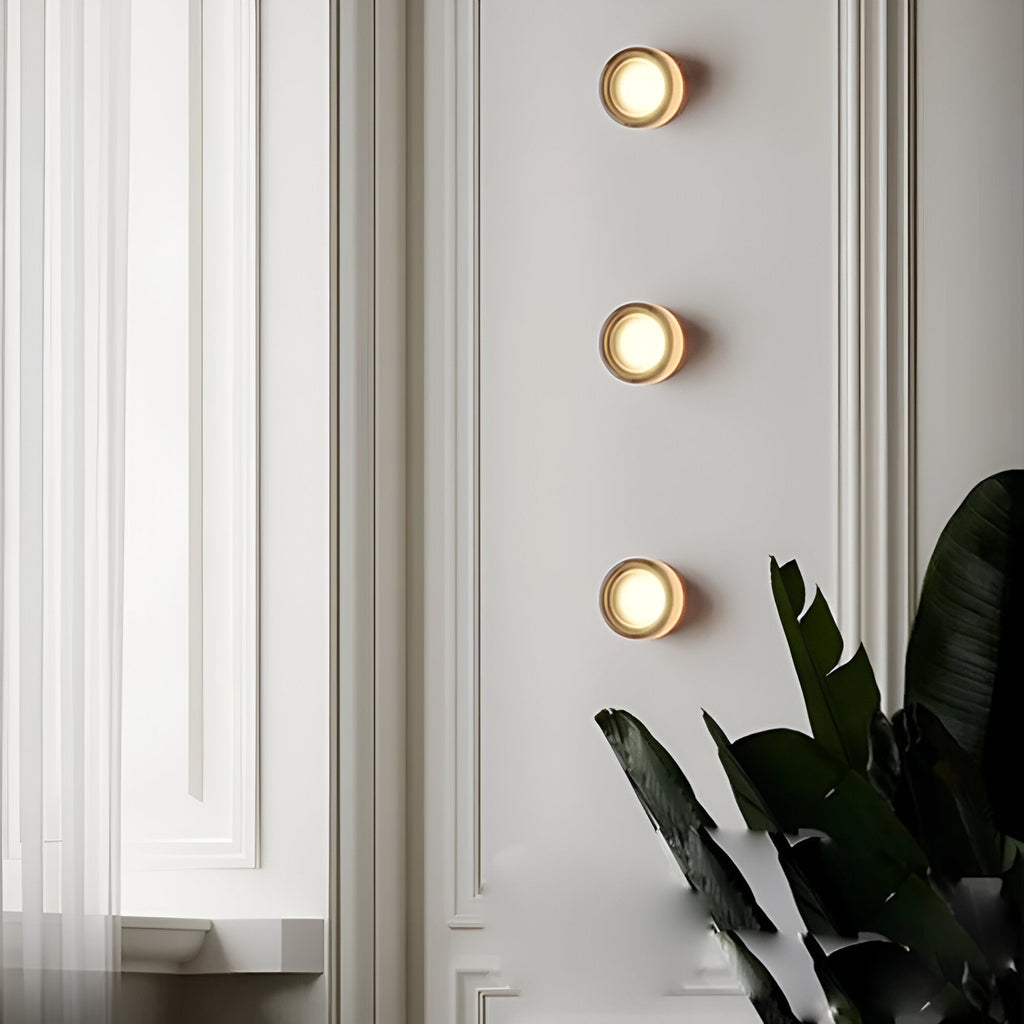 Modern Glass Wall Sconce for Living Room — Harbor Light Co.