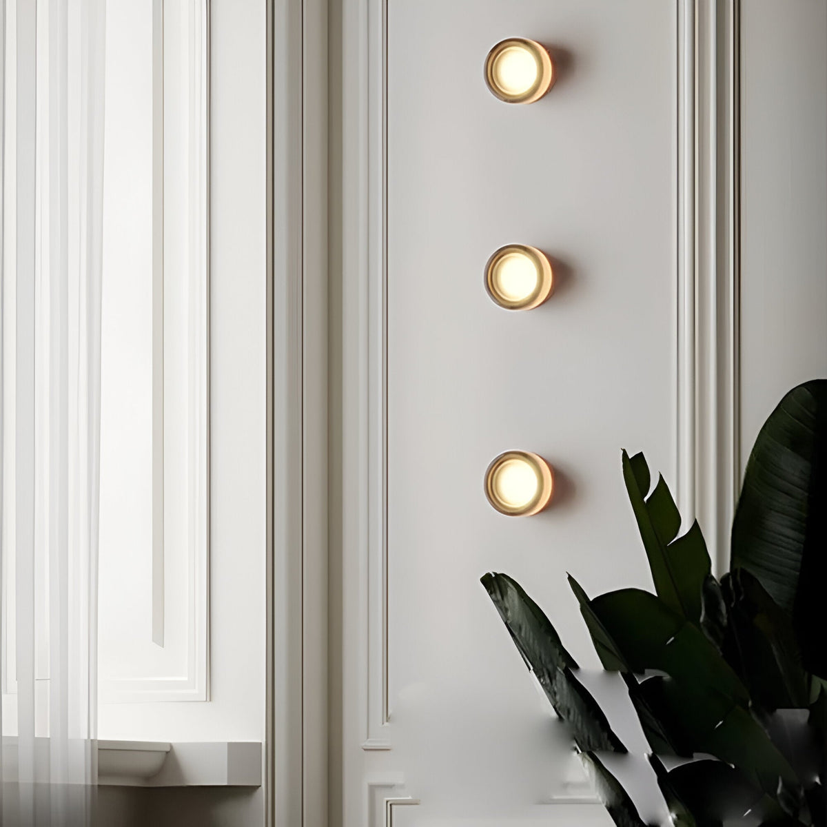 Modern Glass Wall Sconce for Living Room — Harbor Light Co.
